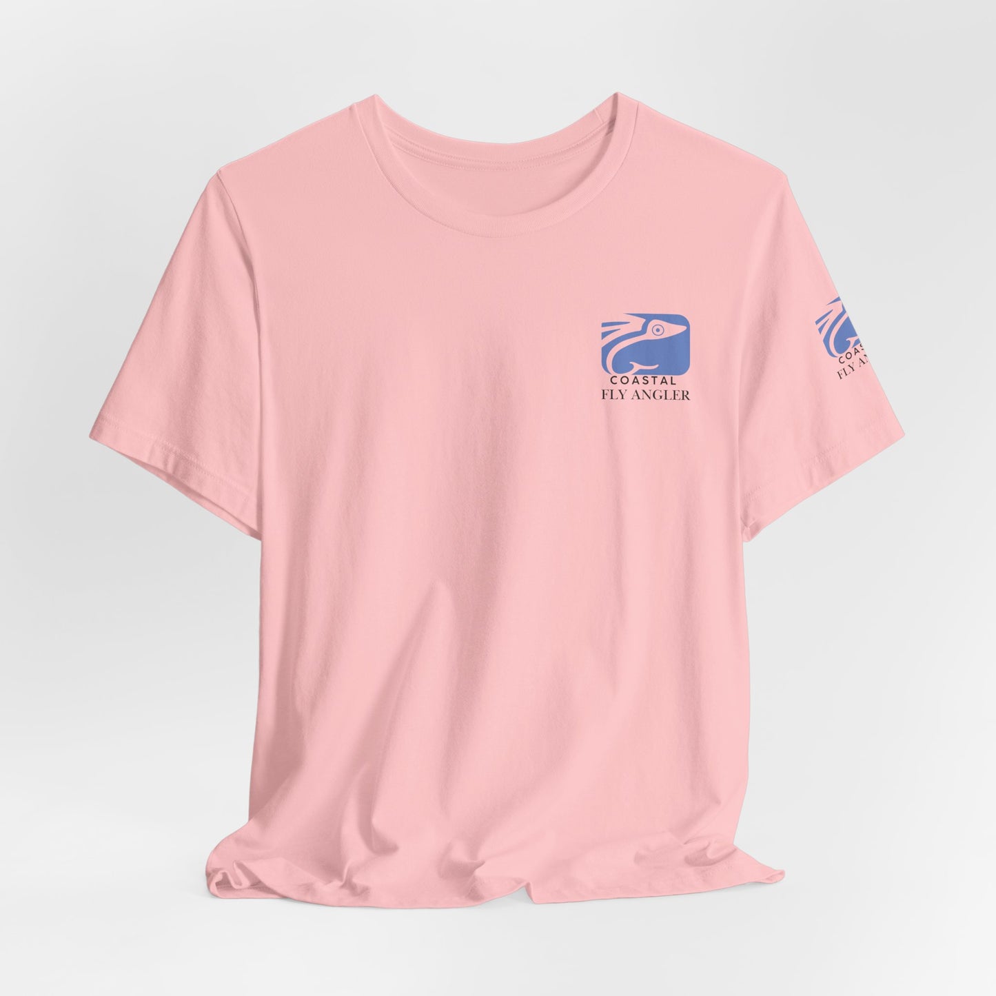 Coastal Fly Angler Tee with Sleeve Graphic