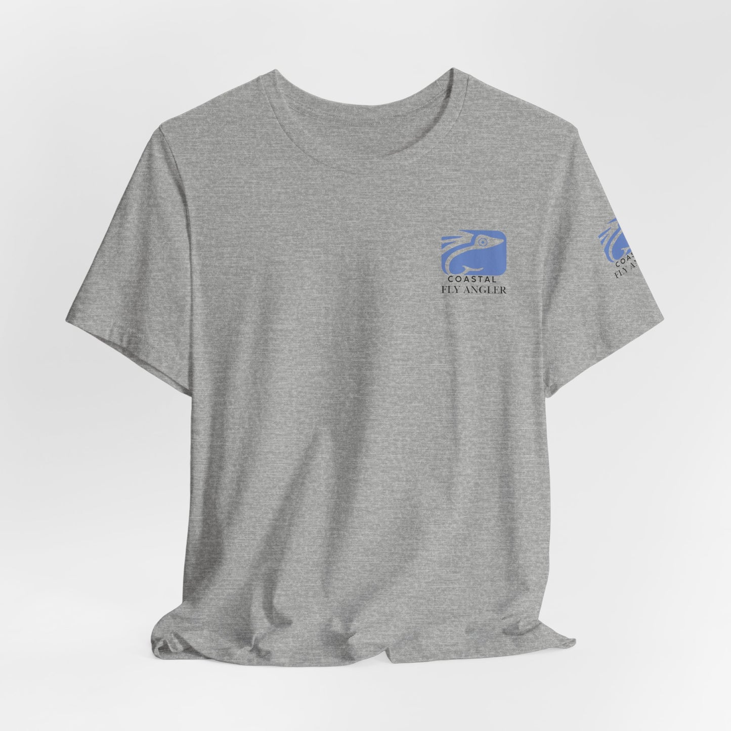 Coastal Fly Angler Tee with Sleeve Graphic