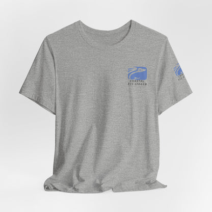 Coastal Fly Angler Tee with Sleeve Graphic