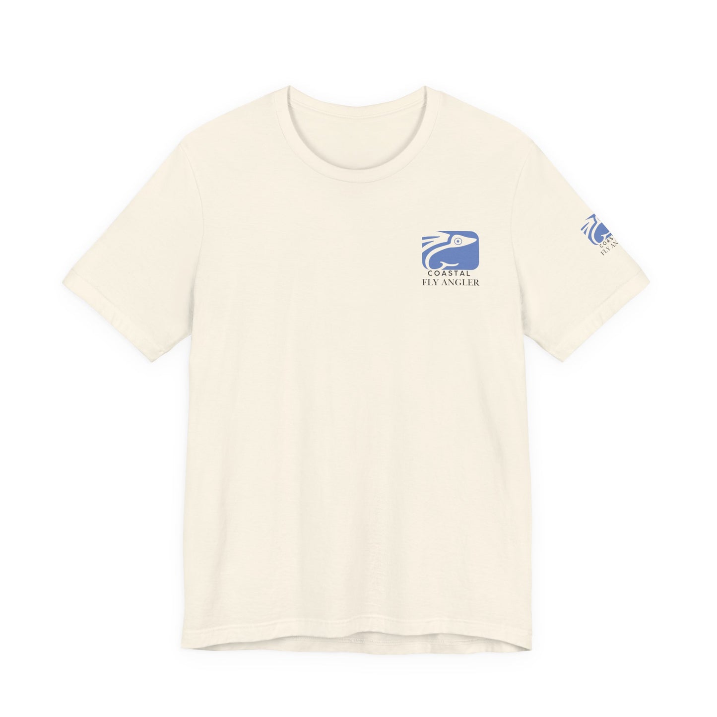 Coastal Fly Angler Tee with Sleeve Graphic