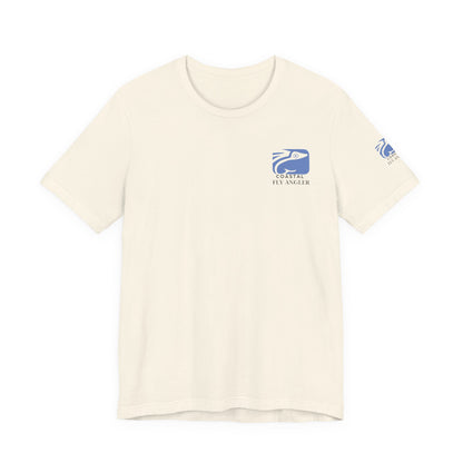 Coastal Fly Angler Tee with Sleeve Graphic