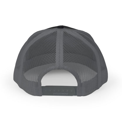 Embroidered Trucker Cap — 'Coates Outfitters' Script Snapback