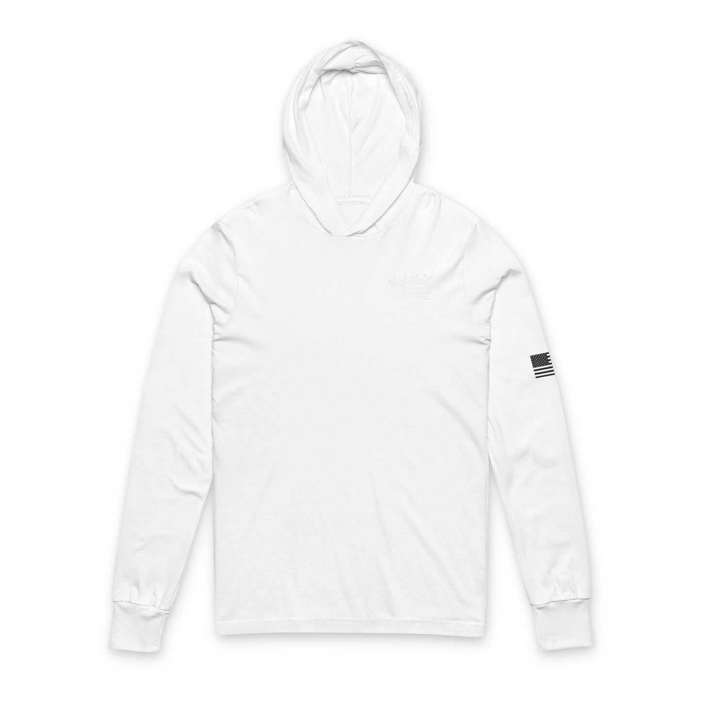 North Island Hooded Tee with Flag
