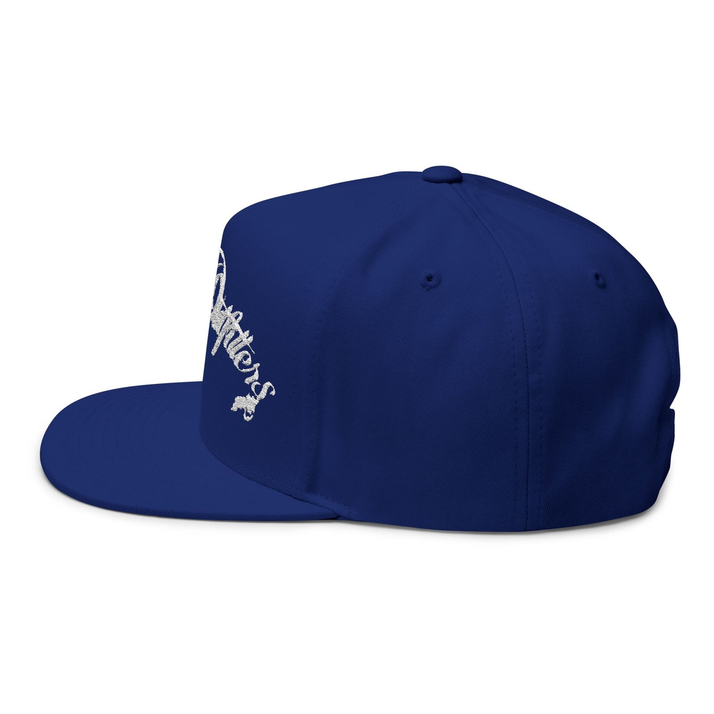 Embroidered 'Cortes Outfitters' Flat Bill Cap