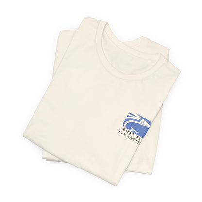 Coastal Fly Angler Tee with Sleeve Graphic
