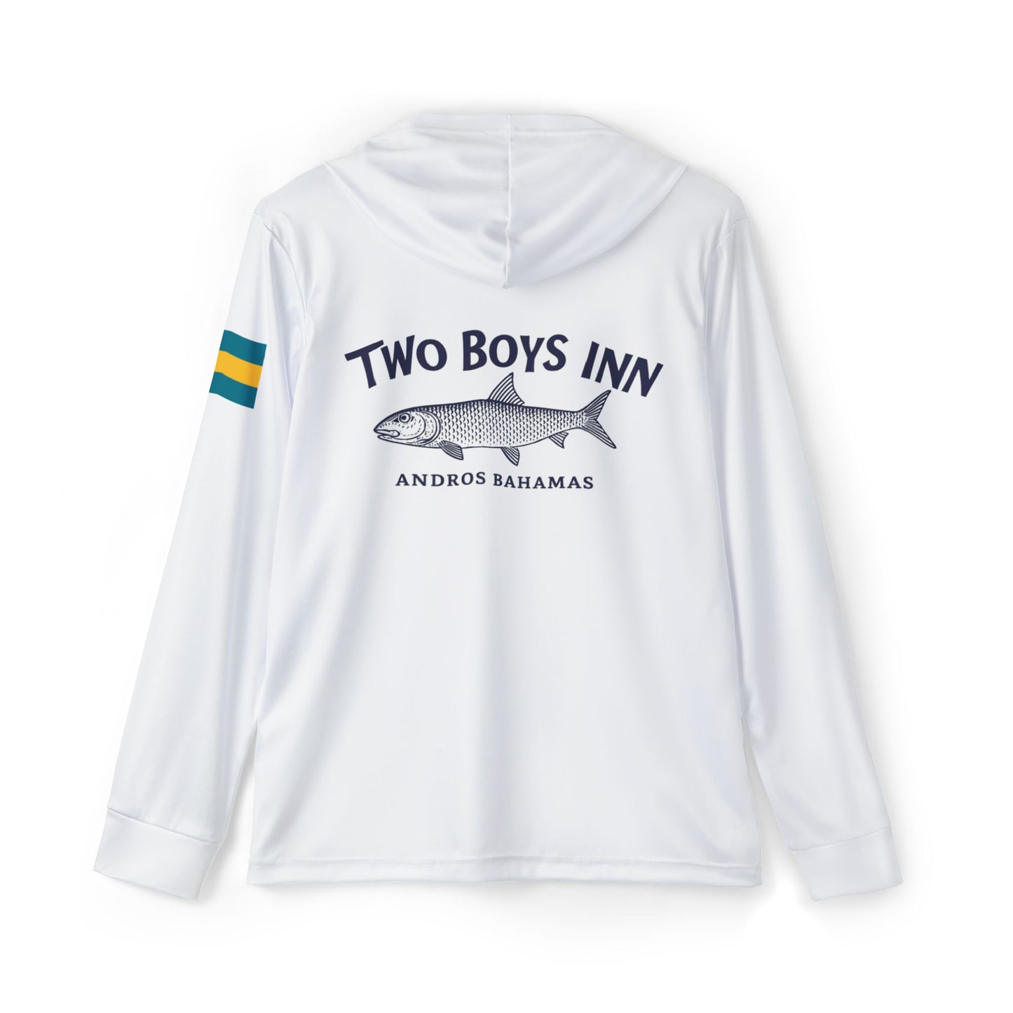 Two Boys Inn Andros Bahamas Fishing Hoodie