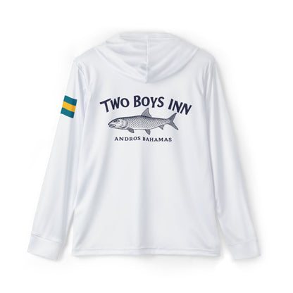 Two Boys Inn Andros Bahamas Fishing Hoodie