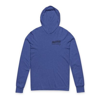 North Island Guide Service Hooded Tee (With Black Font)