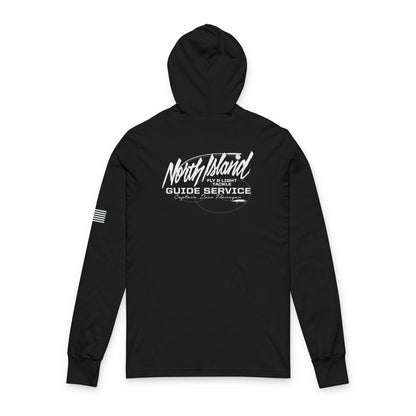North Island Hooded Tee with Flag