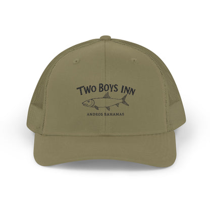 Two Boys Inn Embroidered Trucker Hat