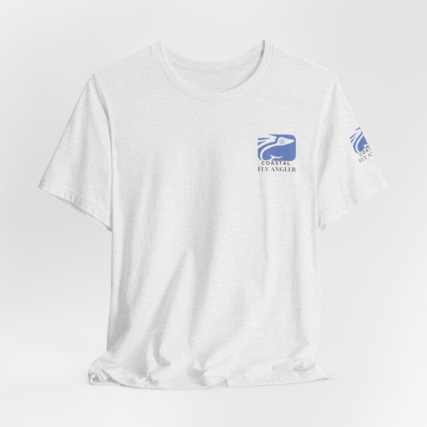 Coastal Fly Angler Tee with Sleeve Graphic