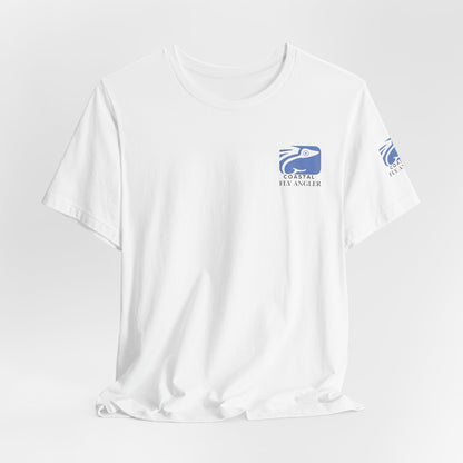 Coastal Fly Angler Tee with Sleeve Graphic