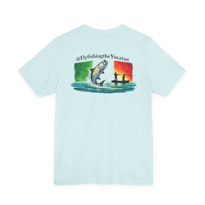 Fly Fishing the Yucatan Cotton Tee