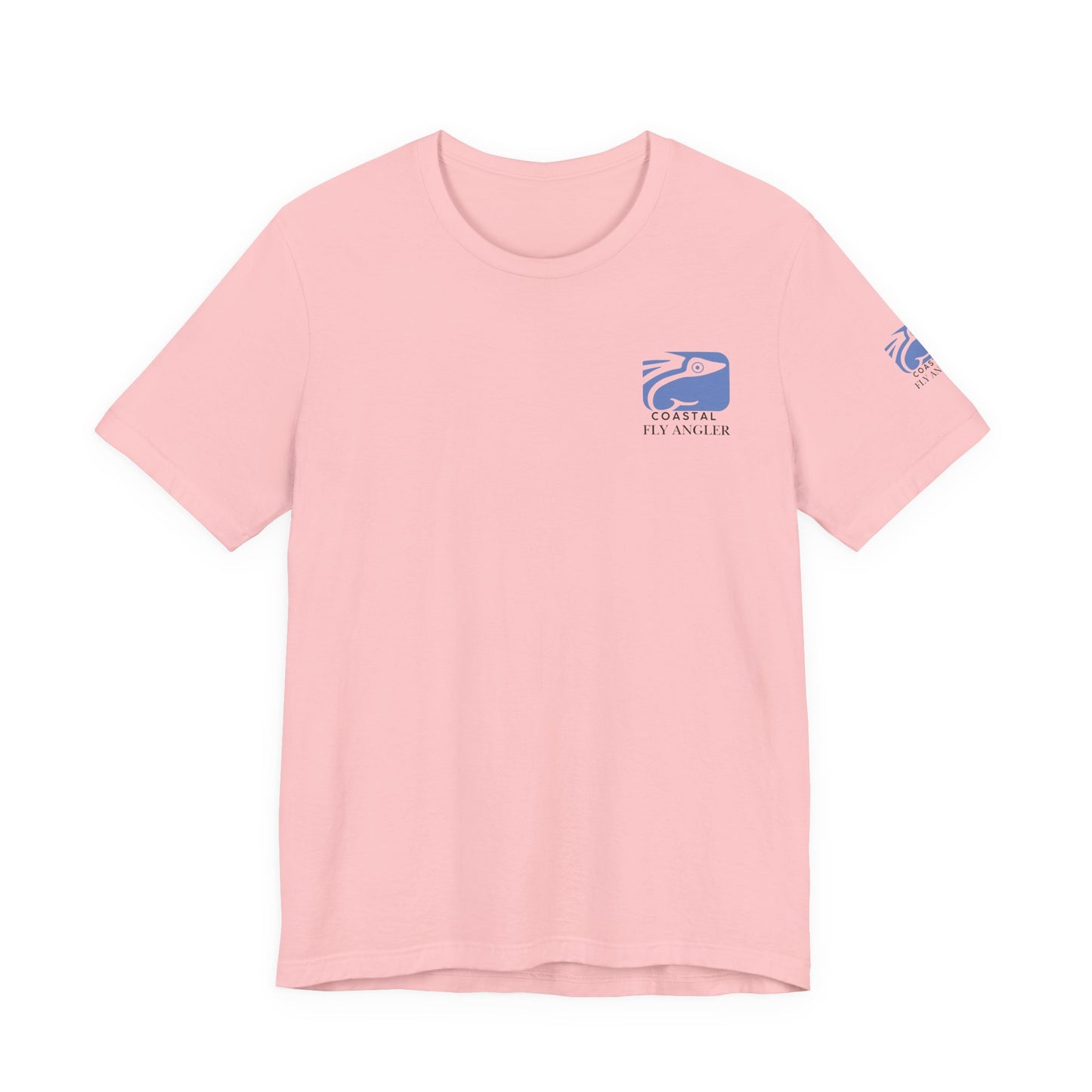 Coastal Fly Angler Tee with Sleeve Graphic