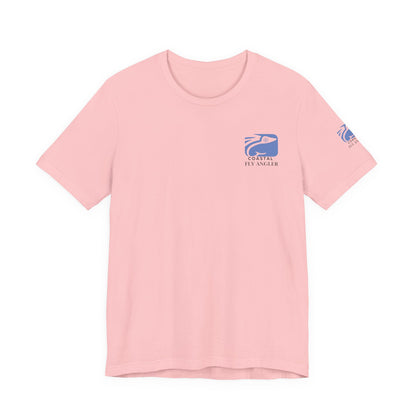 Coastal Fly Angler Tee with Sleeve Graphic