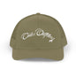 Embroidered Trucker Cap — 'Coates Outfitters' Script Snapback