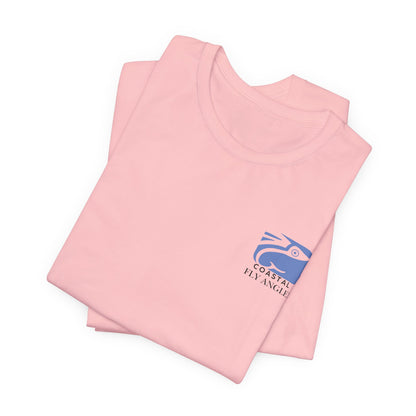 Coastal Fly Angler Tee with Sleeve Graphic