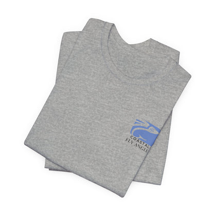 Coastal Fly Angler Tee with Sleeve Graphic