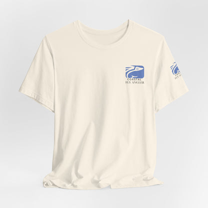 Coastal Fly Angler Tee with Sleeve Graphic