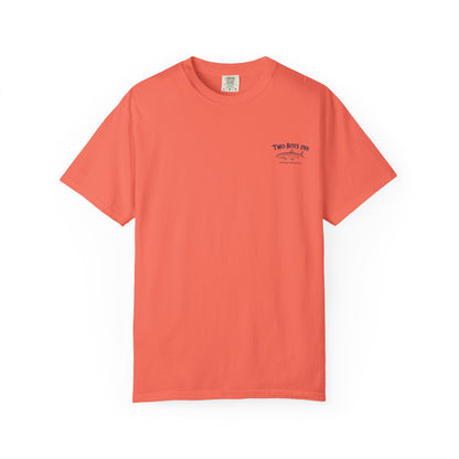 Two Boys Inn Fish Graphic T-Shirt — Andros Bahamas Beach Tee