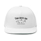 Two Boys Inn Embroidered Flat Bill Cap – Andros Bahamas Fishing Hat