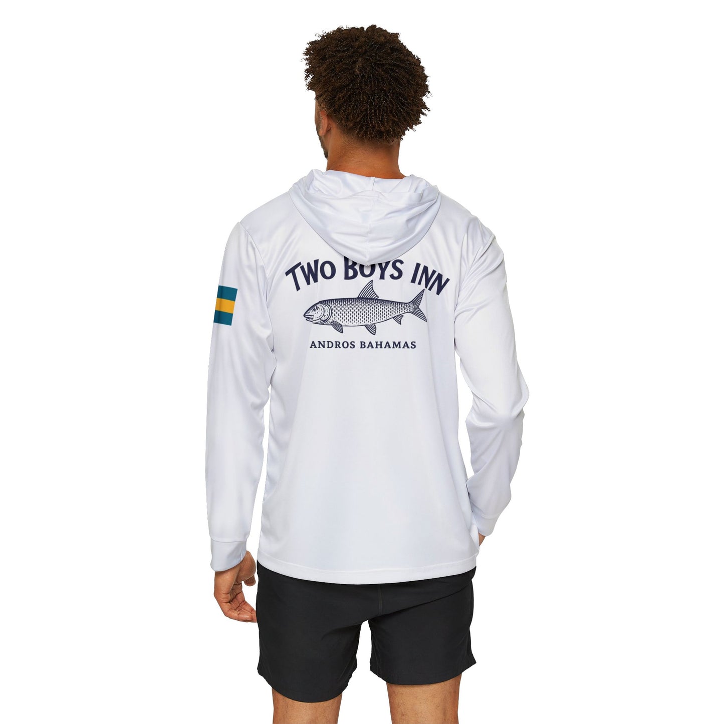 Two Boys Inn Andros Bahamas Fishing Hoodie
