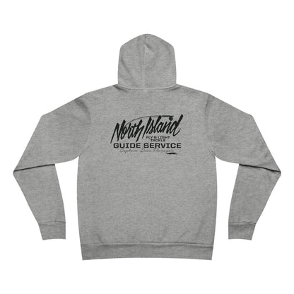 North Island Guide Service Hooded Sweatshirt- Black Font