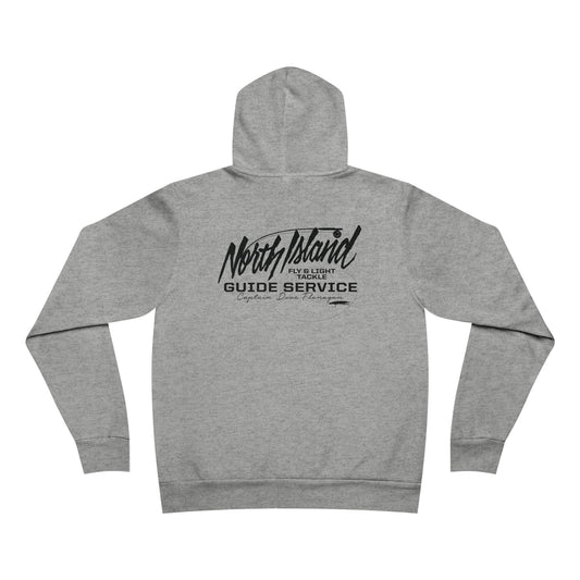 North Island Guide Service Hooded Sweatshirt- Black Font