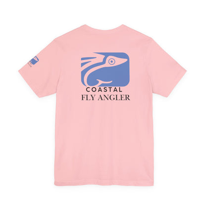 Coastal Fly Angler Tee with Sleeve Graphic