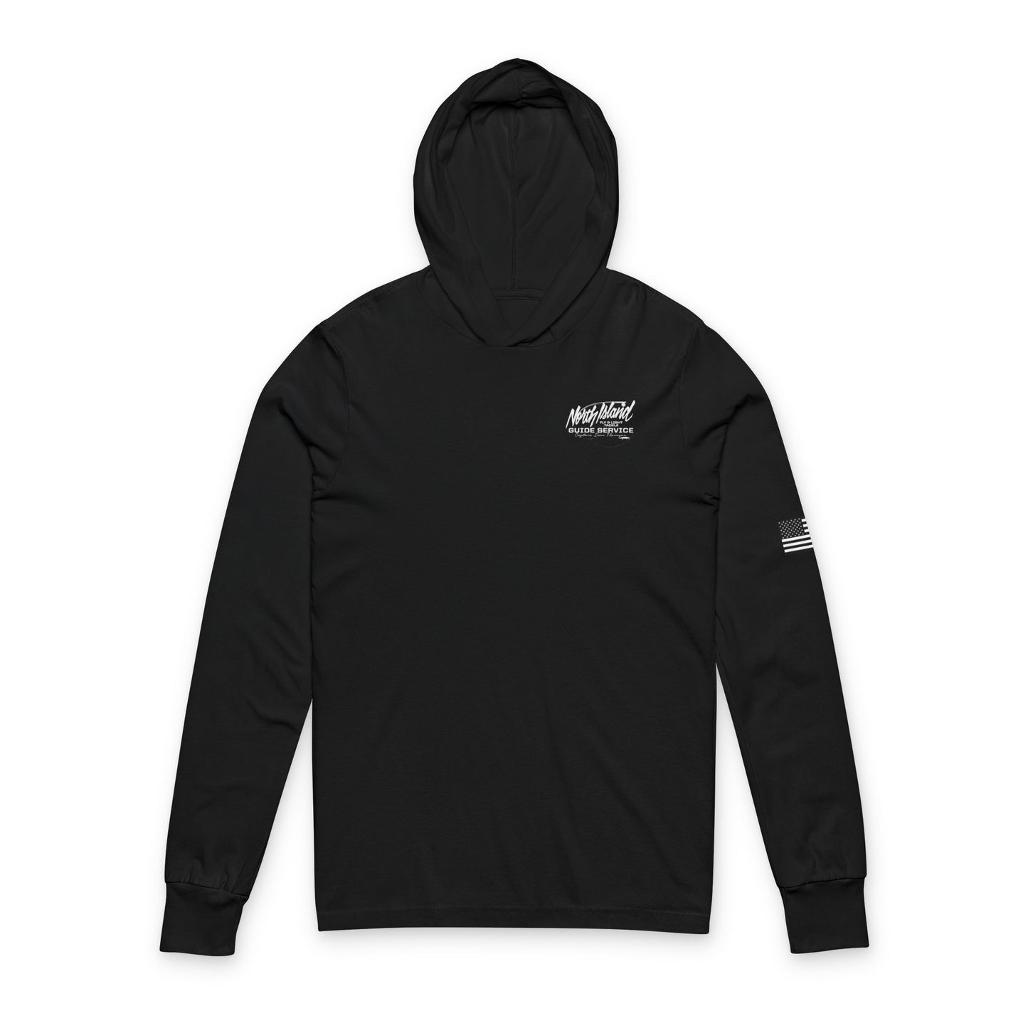 North Island Hooded Tee with Flag