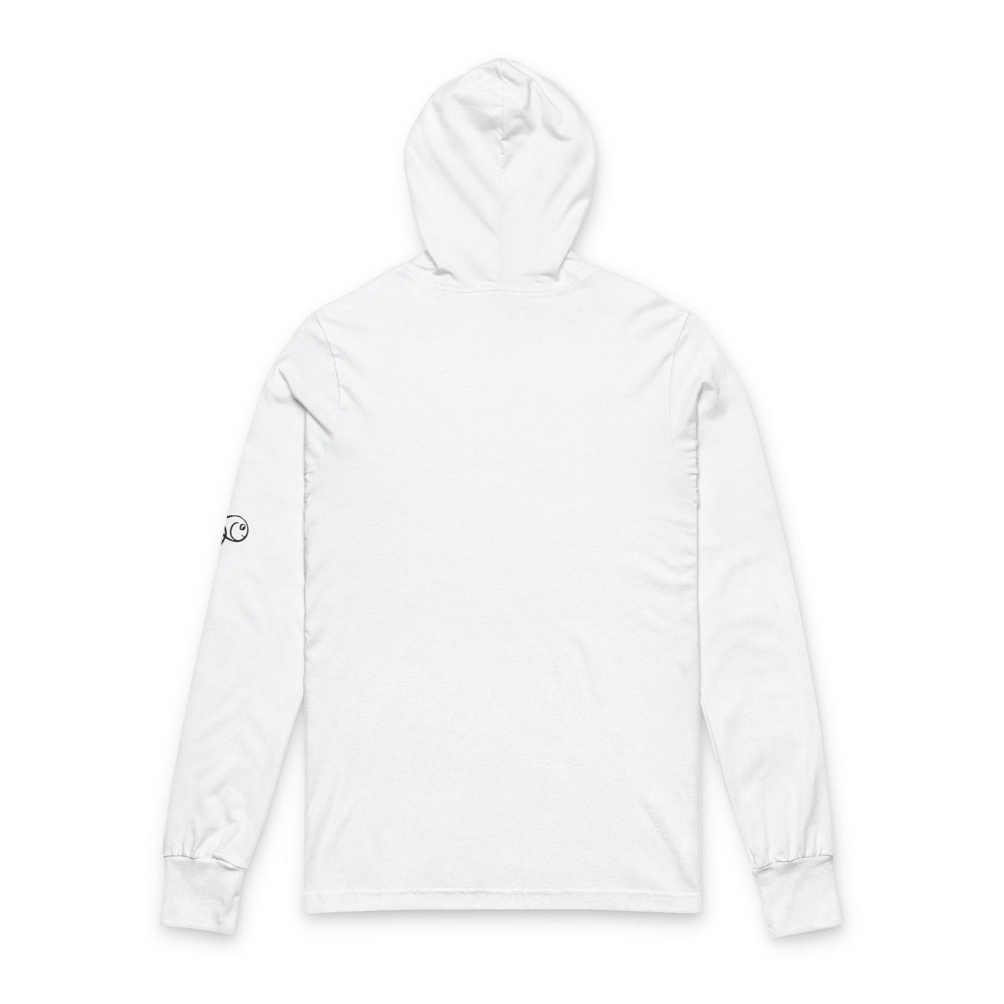 Long Sleeve Hooded Tee With Sleeve Permit