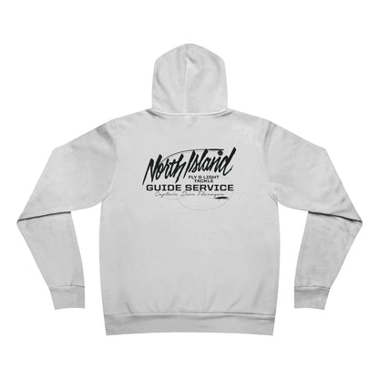 North Island Guide Service Hooded Sweatshirt- Black Font