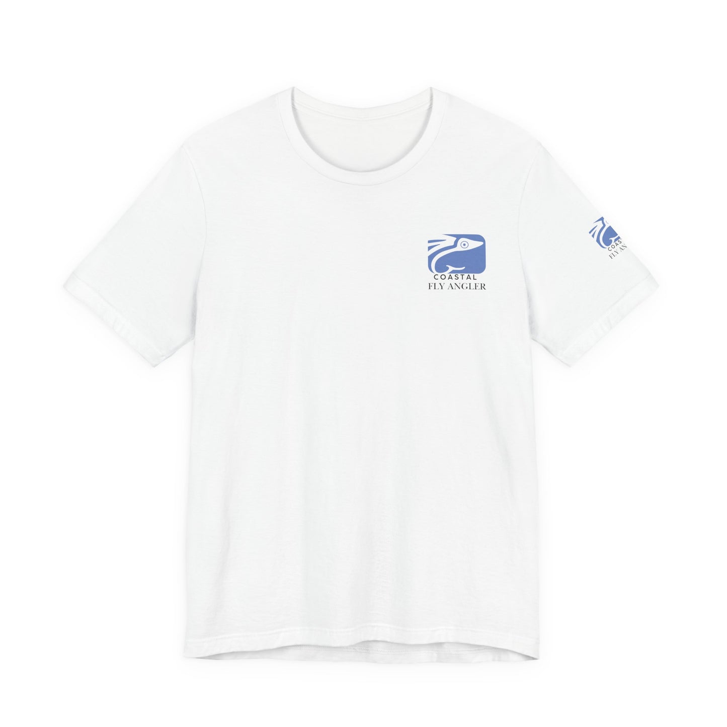 Coastal Fly Angler Tee with Sleeve Graphic