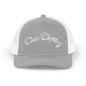 Embroidered Trucker Cap — 'Coates Outfitters' Script Snapback
