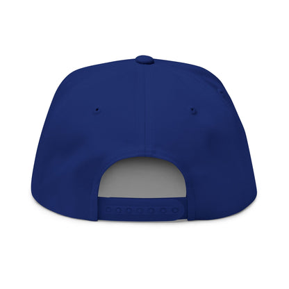 Embroidered 'Cortes Outfitters' Flat Bill Cap