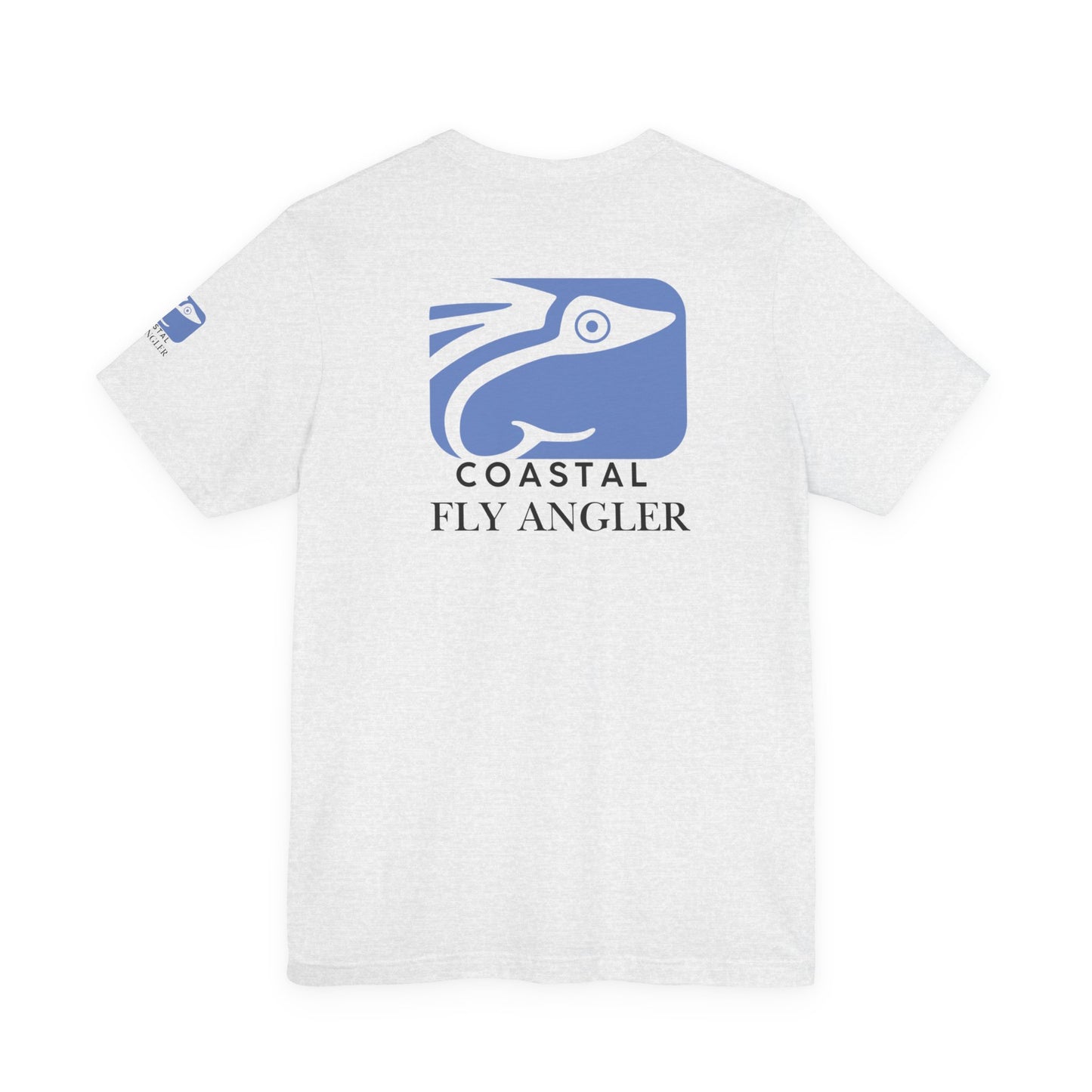 Coastal Fly Angler Tee with Sleeve Graphic
