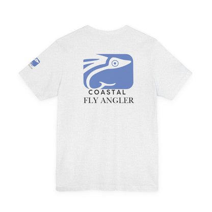 Coastal Fly Angler Tee with Sleeve Graphic