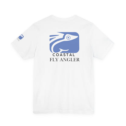 Coastal Fly Angler Tee with Sleeve Graphic