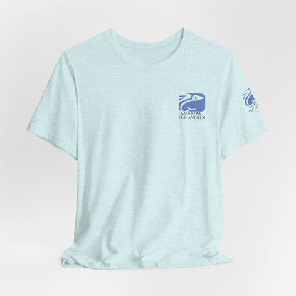 Coastal Fly Angler Tee with Sleeve Graphic