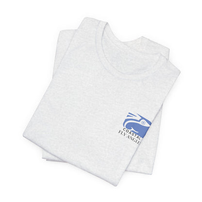 Coastal Fly Angler Tee with Sleeve Graphic