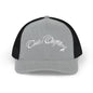 Embroidered Trucker Cap — 'Coates Outfitters' Script Snapback