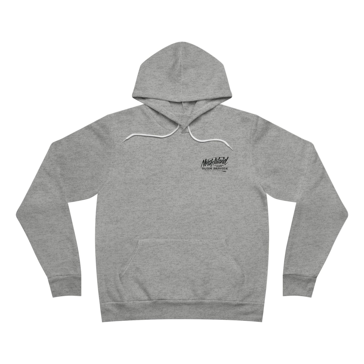 North Island Guide Service Hooded Sweatshirt- Black Font