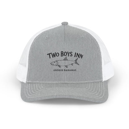 Two Boys Inn Embroidered Trucker Hat