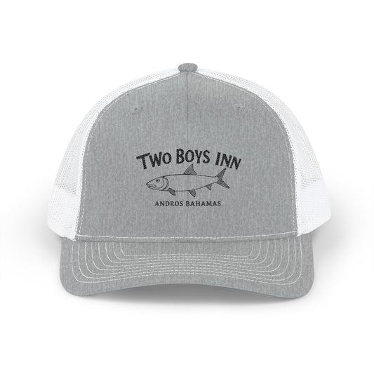 Two Boys Inn Embroidered Trucker Hat
