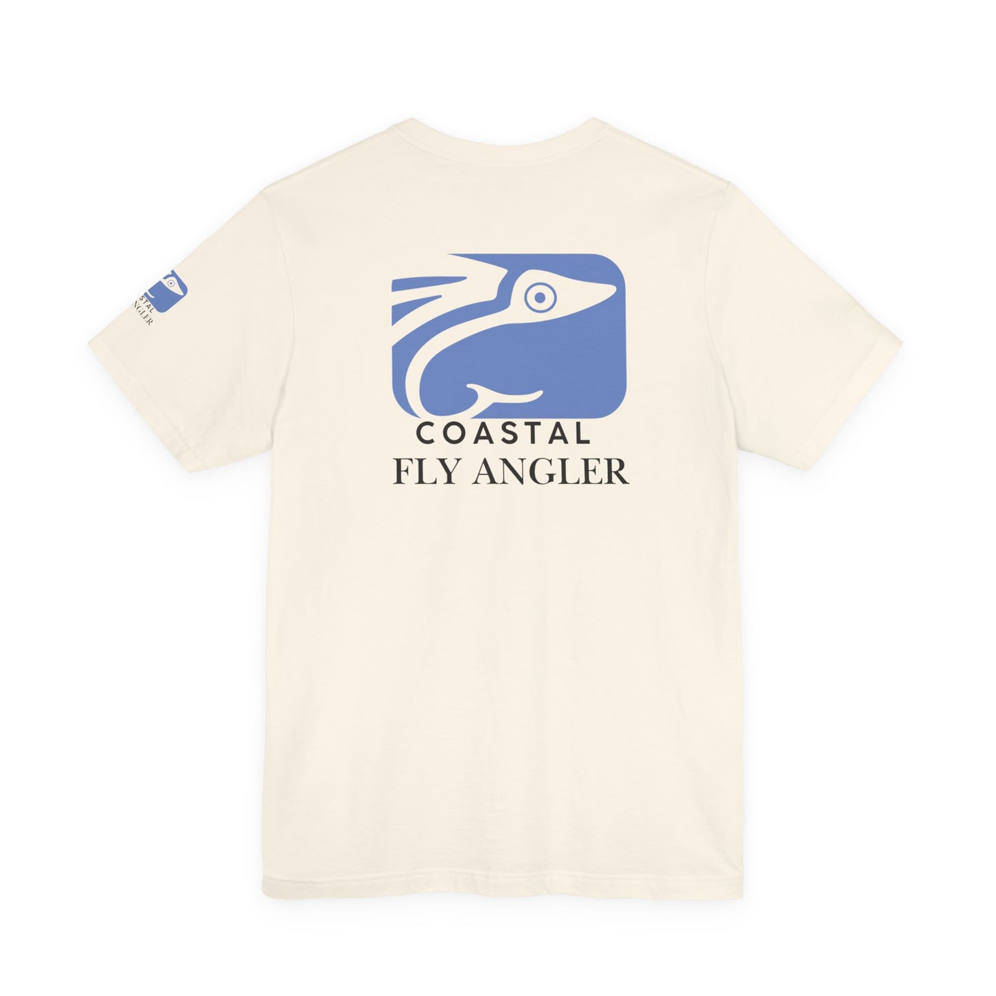 Coastal Fly Angler Tee with Sleeve Graphic