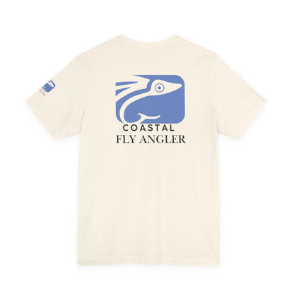 Coastal Fly Angler Tee with Sleeve Graphic